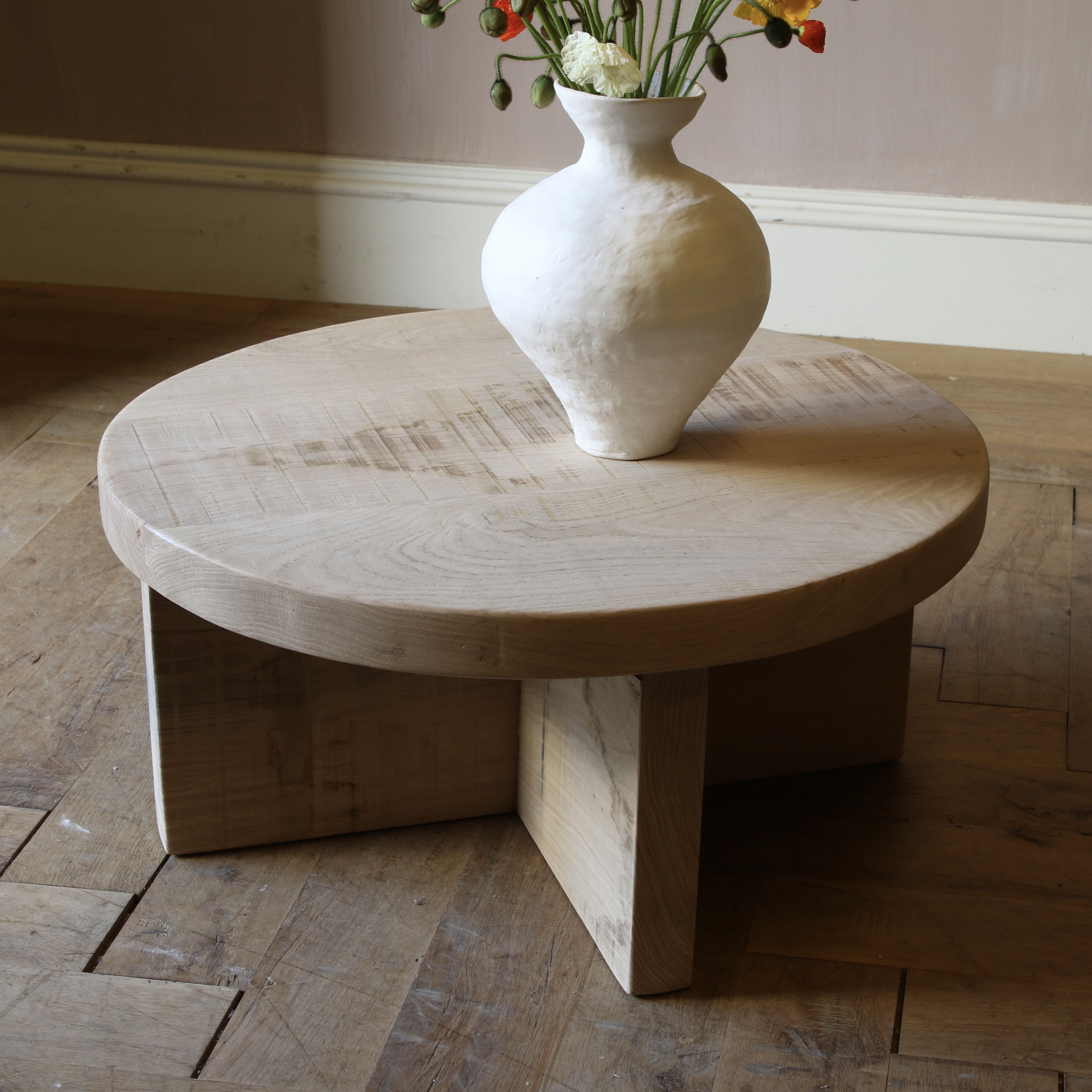 Round Wabi Sabi Coffee Table // JS Editions